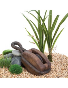 Décor pour aquarium de poissons Poulie de navire de Fluval.