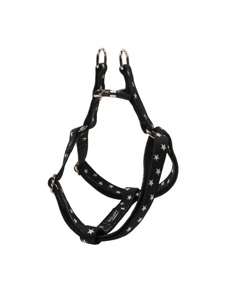 Harnais pour chien Star Parachute Noir de Wouapy.