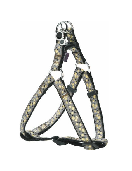 Harnais pour chien "Chamane" noir de Bobby.