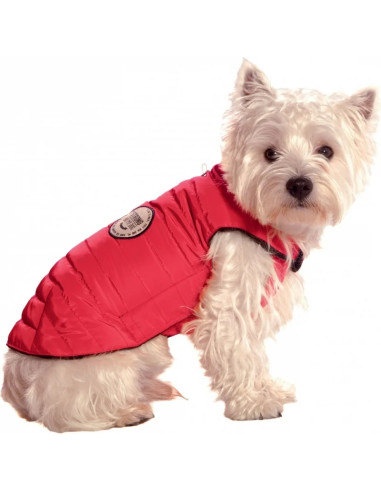 Manteau Strong rouge pour chien de Bobby.