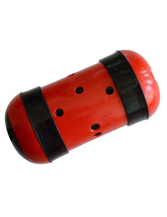 Pipolino XL "Noir et Rouge" pour chien +35 kg ou destructeur de Pipolino. Jouet pour chien sédentaire, recherche de nourriture.