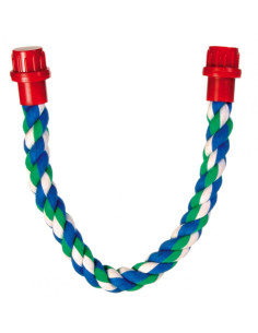 Perchoir corde 37 cm pour oiseau.
