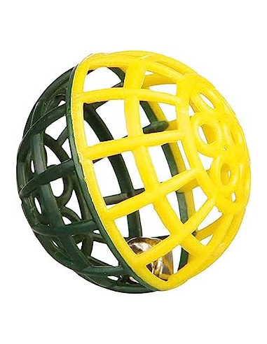 3 balles pour oiseau avec clochette à accrocher à la cage.