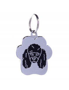 Médaille Rainbow "Caniche noir" de Petitamis.