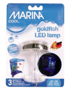 Eclairage pour aquarium à poisssons -  3 LED de Marina.