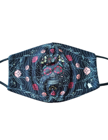 Masque de protection Tattoo  SKL Noir de Podevache.