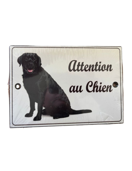 Panneau Labrador de Petitamis : "Attention au Chien".