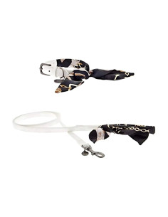 Collier et laisse pour chien "Tosca" de Ferribiella. 

Taille 3.