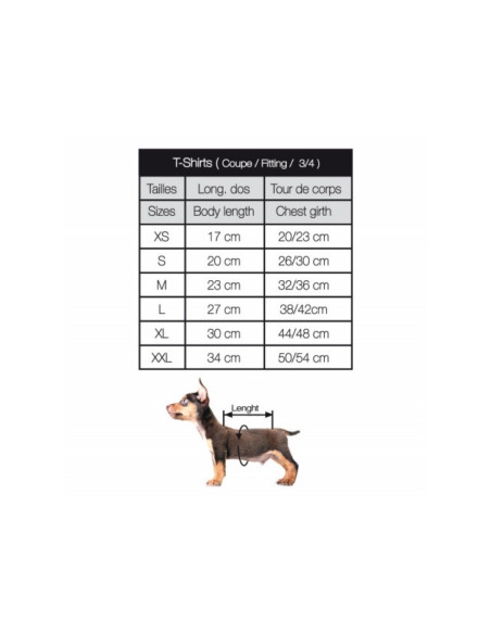 Guide des tailles Milk&Pepper