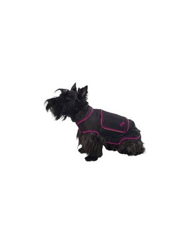 Imperméable pour chien "Pocket" noir et violet de Bobby.