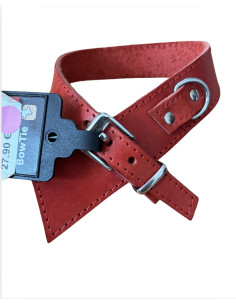Collier Bowtie rouge de la marque Karlie Flamingo.
