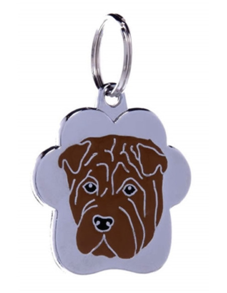 Médaille Rainbow "Shar Pei Sandy" de petitamis