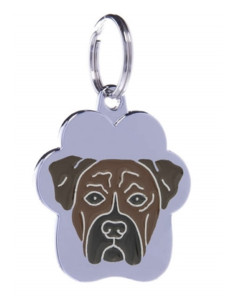 Médaille Boxer Tabby de Petitamis