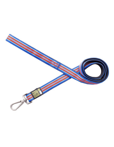 Laisse Hampton Strip blue - Max&Molly