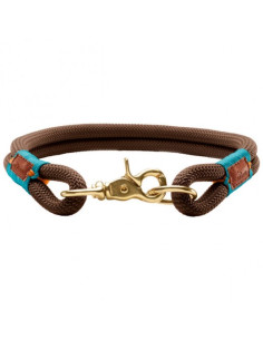 Collier pour chien marron "Oss" de Hunter.