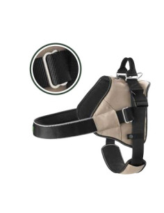 Harnais Norvégien beige de Hunter. Disponible en plusieurs tailles.