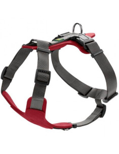 Harnais pour chien "Aalborg Mixed" rouge de Hunter.