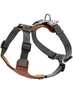 Harnais pour chien "Aalborg Mixed" cognac de Hunter.