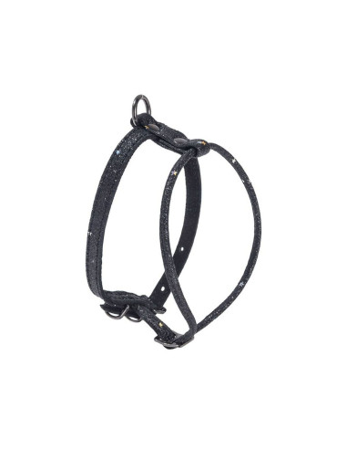 Harnais pour chien pailleté et violet - Harnais cosmos