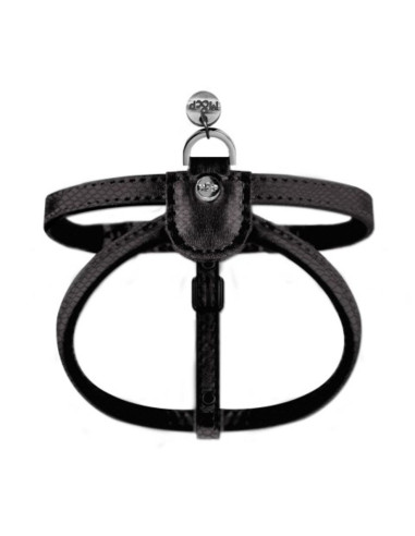 Harnais pour chien "Naja Black" de Milk & Pepper.