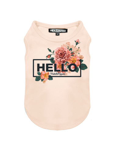Tee-shirt pour chien "Devon" de Milk & Pepper.