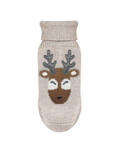 Pull pour chien gris Rudolph de Milk & Pepper.