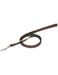 Laisse pour chien Star Kaki de Wouapy.